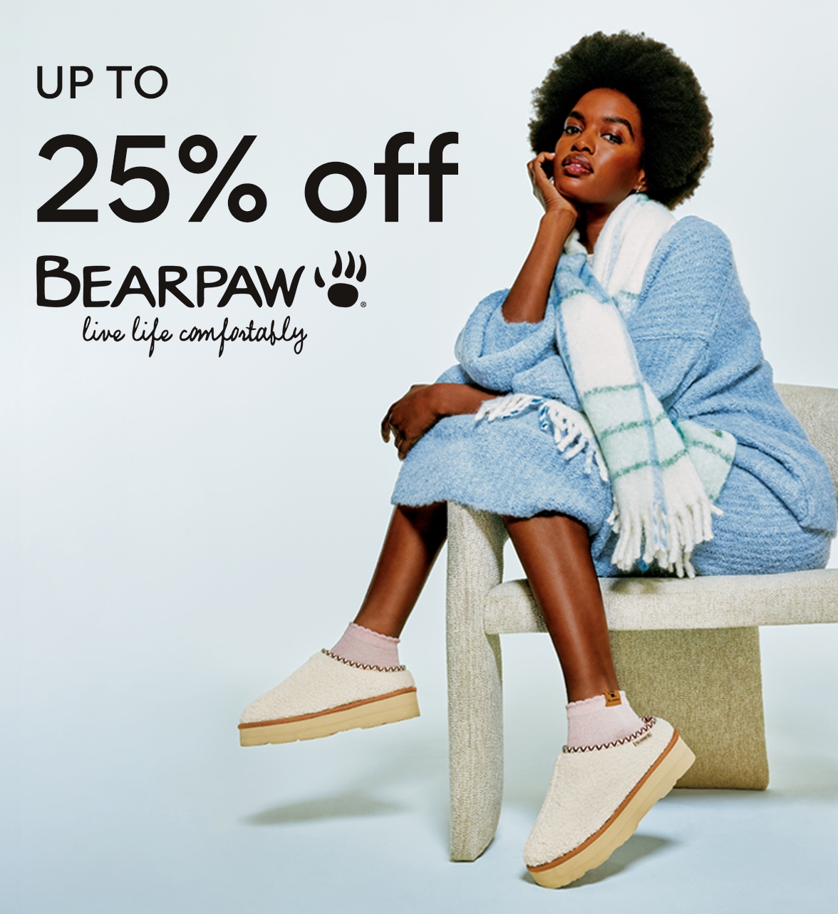 up to 25% off bearpaw