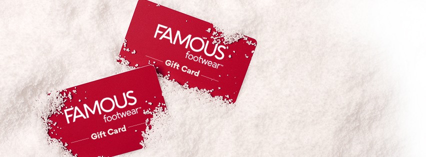 famous footwear gift cards