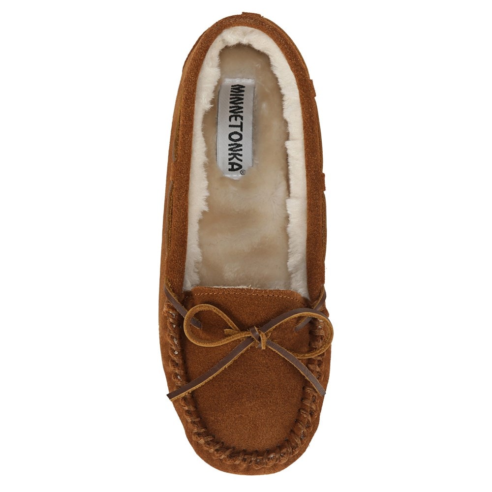 Famous footwear deals minnetonka slippers