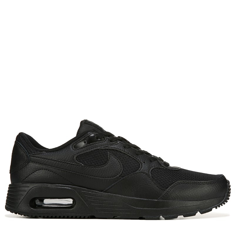 Mens black sale nike air max