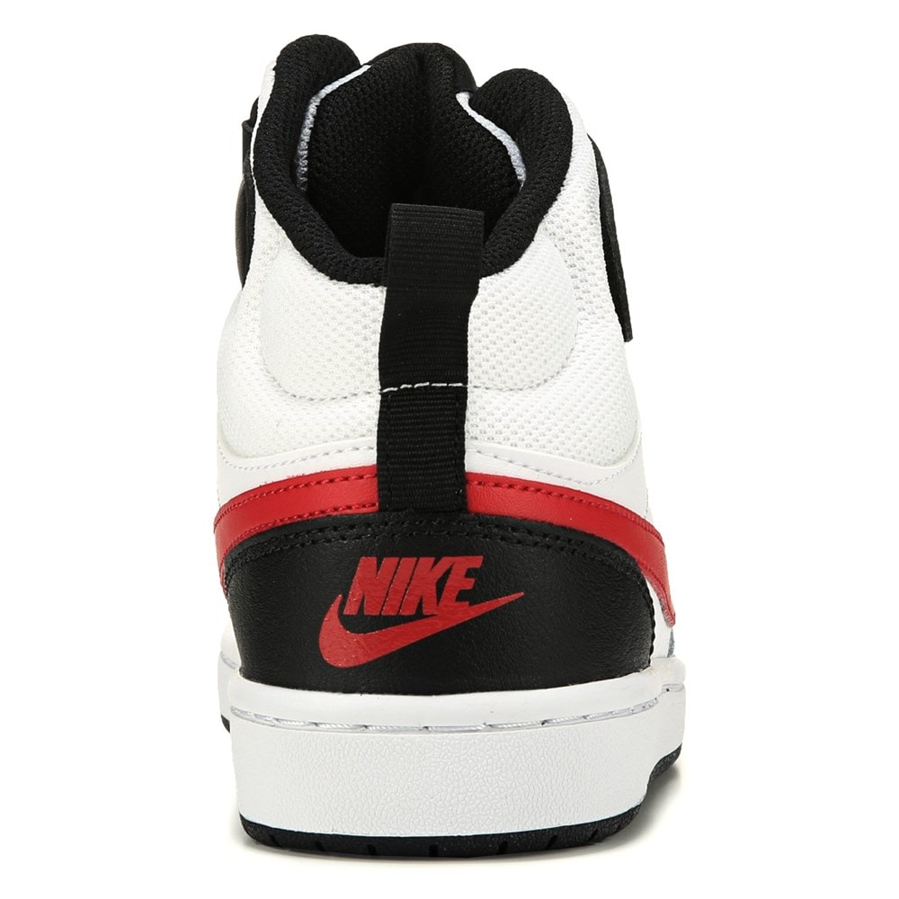 Nike black and hot sale red high tops