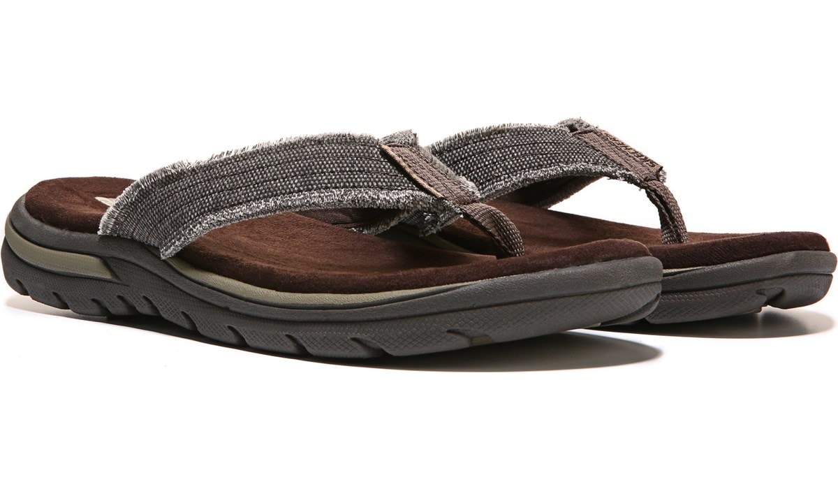 skechers brown sandals