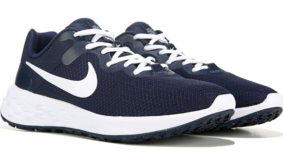 Nike Revolution 3 Running Shoe for Men - 11M - Deep Royal Blue / White