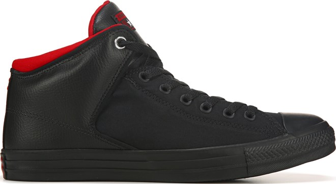 Black converse best sale famous footwear