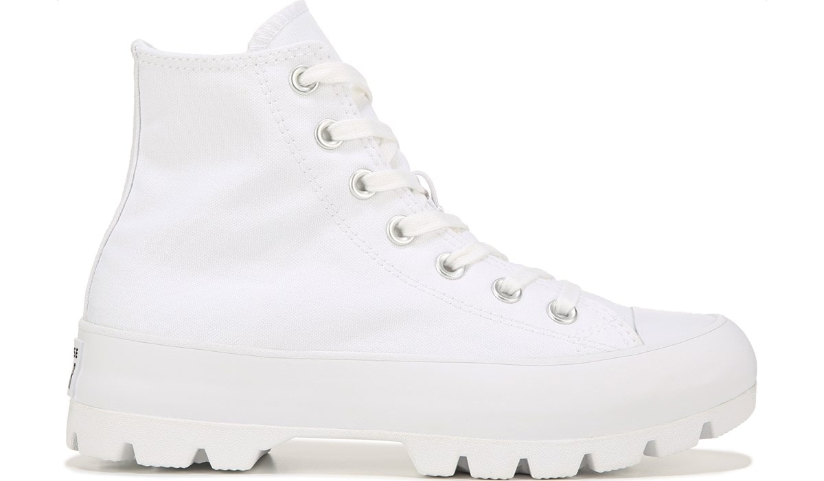 Converse femme outlet montante blanche