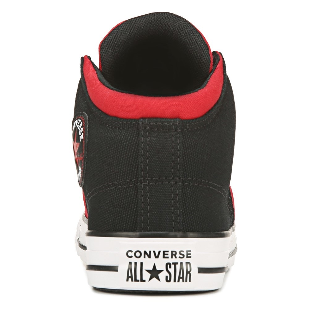 Converse noir etoile on sale rouge