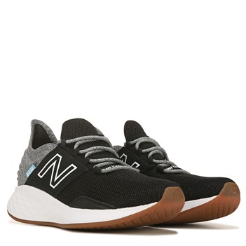 Womens New Balance Fresh Foam Roav Athletic Shoe - Black / Light Aluminum