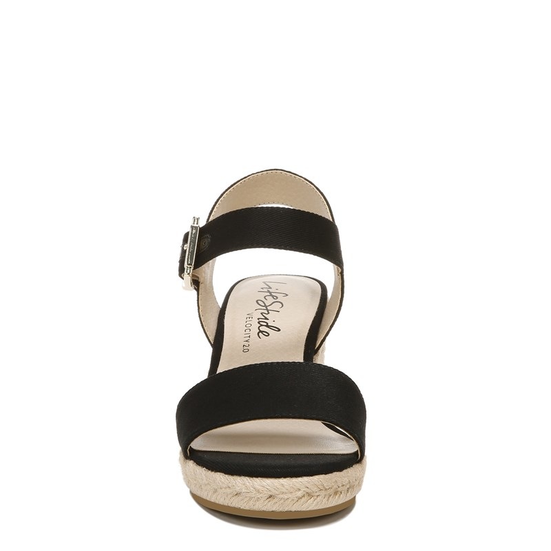 thewhitepole - Cross Tango II TWP Black Platform Sandal - The White Pole