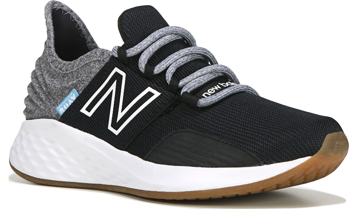 New Balance Fresh Foam Roav Slip On Athletic Shoe - Little Kid - Black