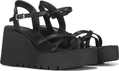 Madden girl platform sale sandals black