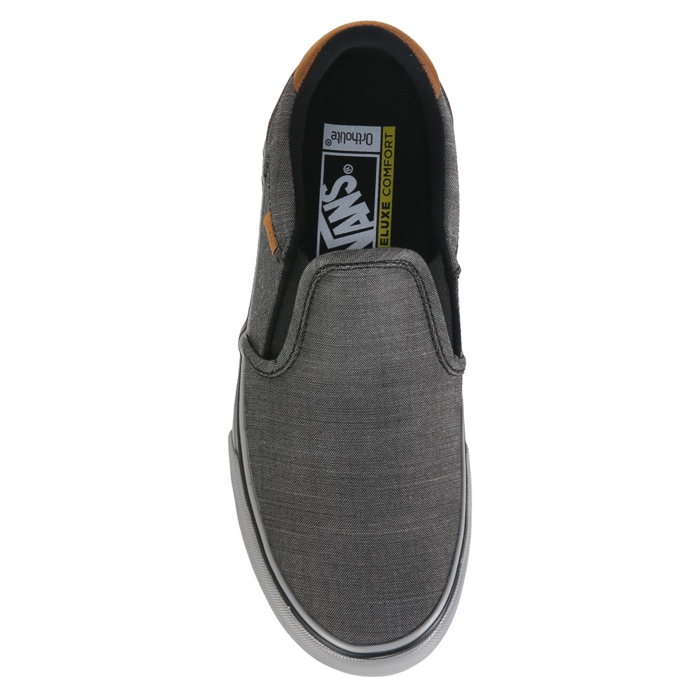 famous footwear slip on vans