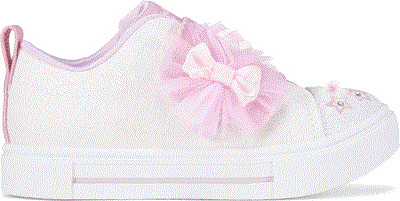  Skechers Kids Girls Street Uno Lite-Spread The Love Sneaker,  White/Mint, 10.5 Little Kid