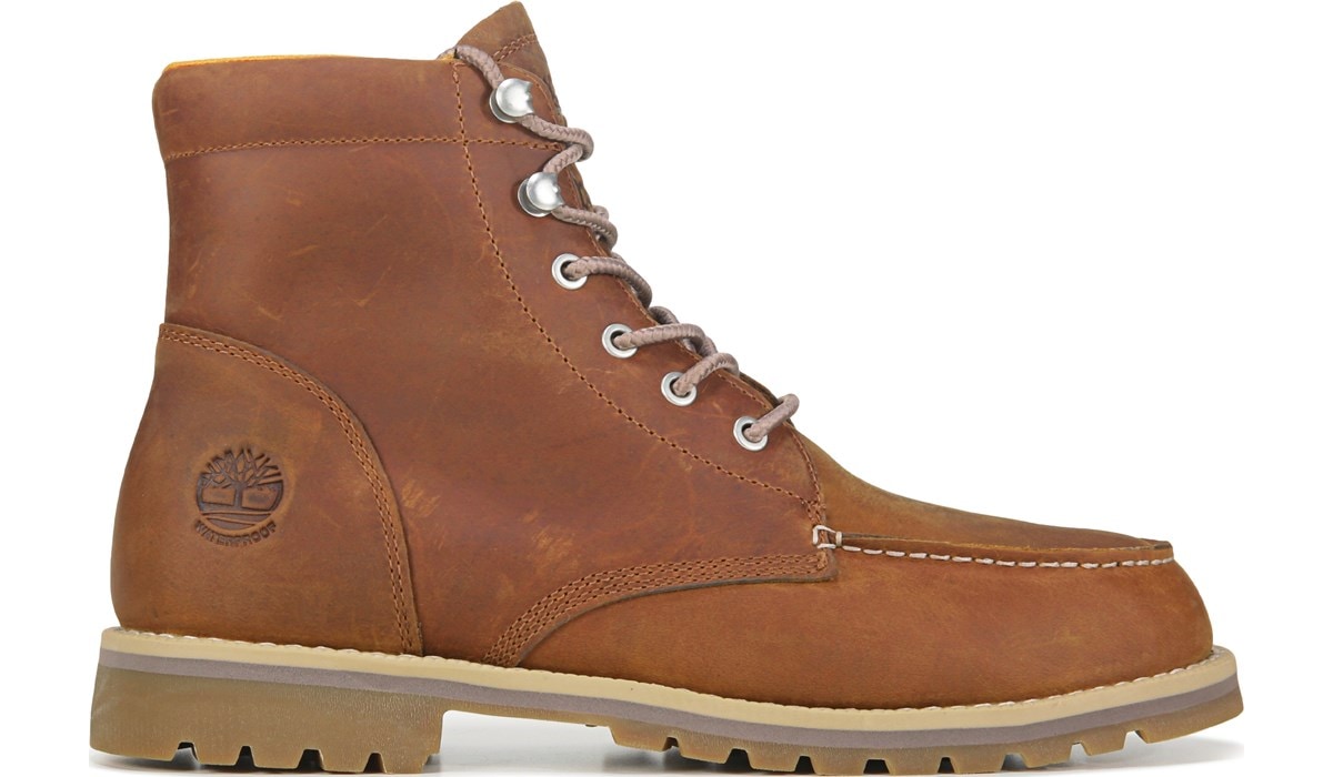 Timberland 9 eye shop moc toe boot